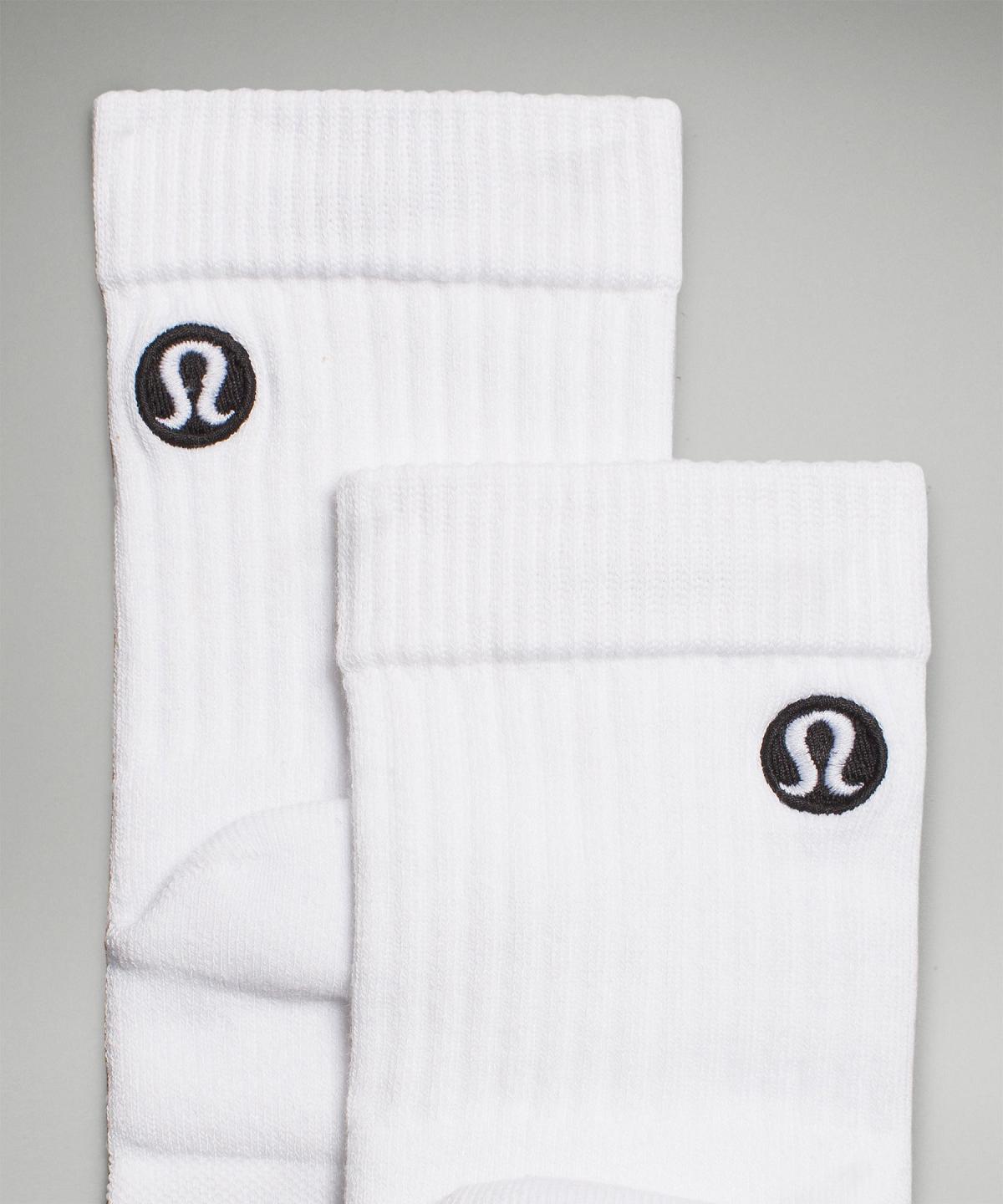 White Women Lululemon Daily Stride Quarter Socks | AU_LuLu15777