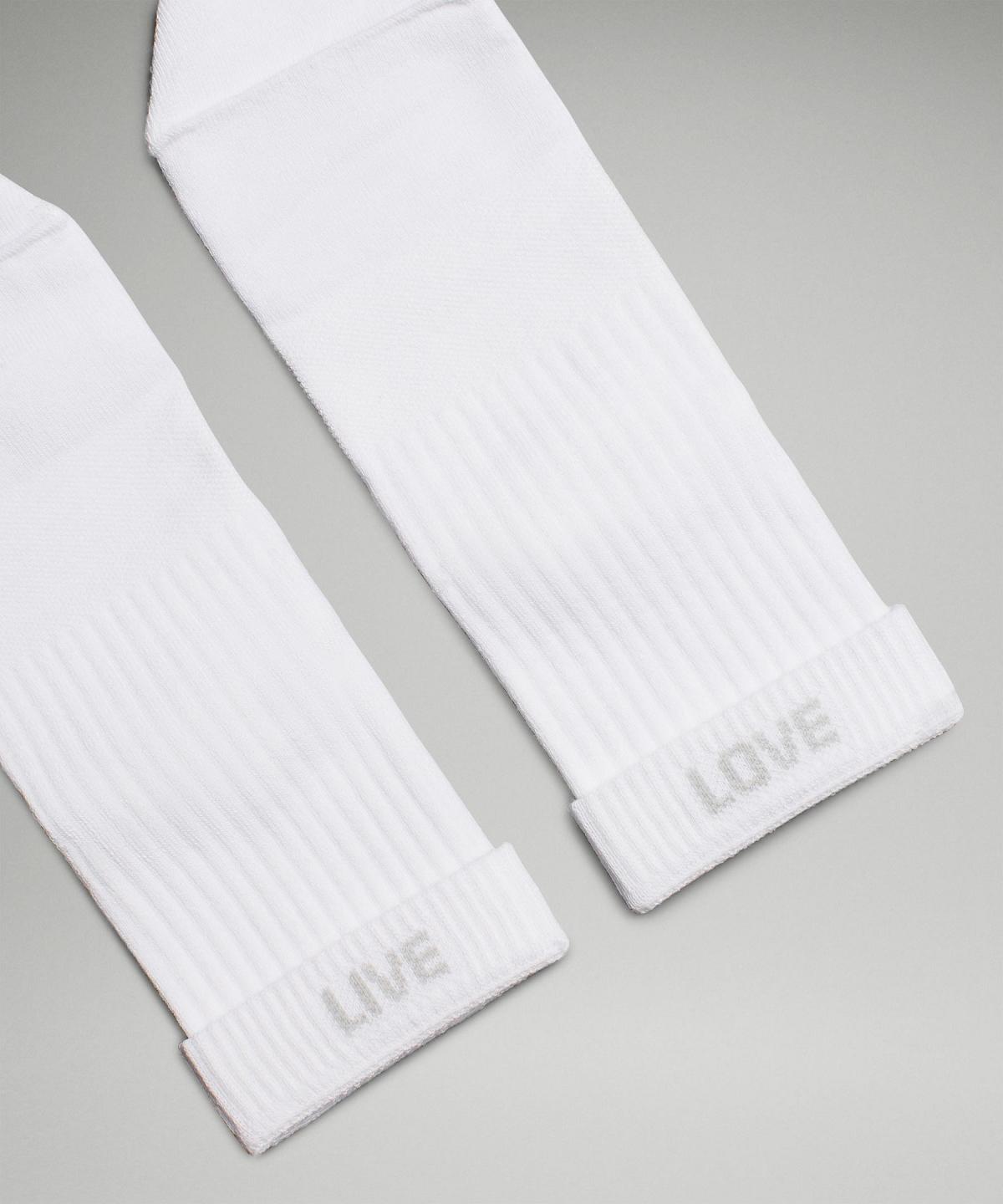 White Women Lululemon Daily Stride Quarter Socks | AU_LuLu15777