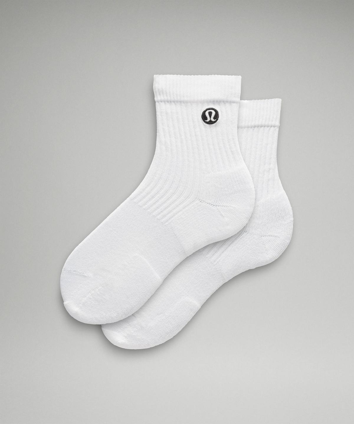 White Women Lululemon Daily Stride Quarter Socks | AU_LuLu15777