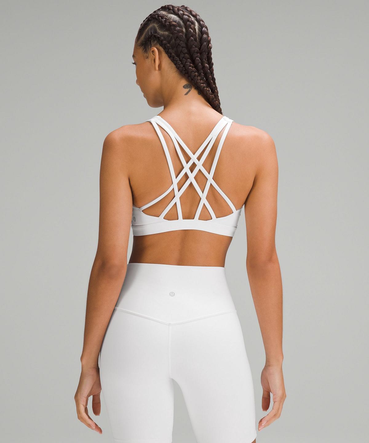 White Women Lululemon Free to Be Serene Sports Bra | AU_LuLu65411