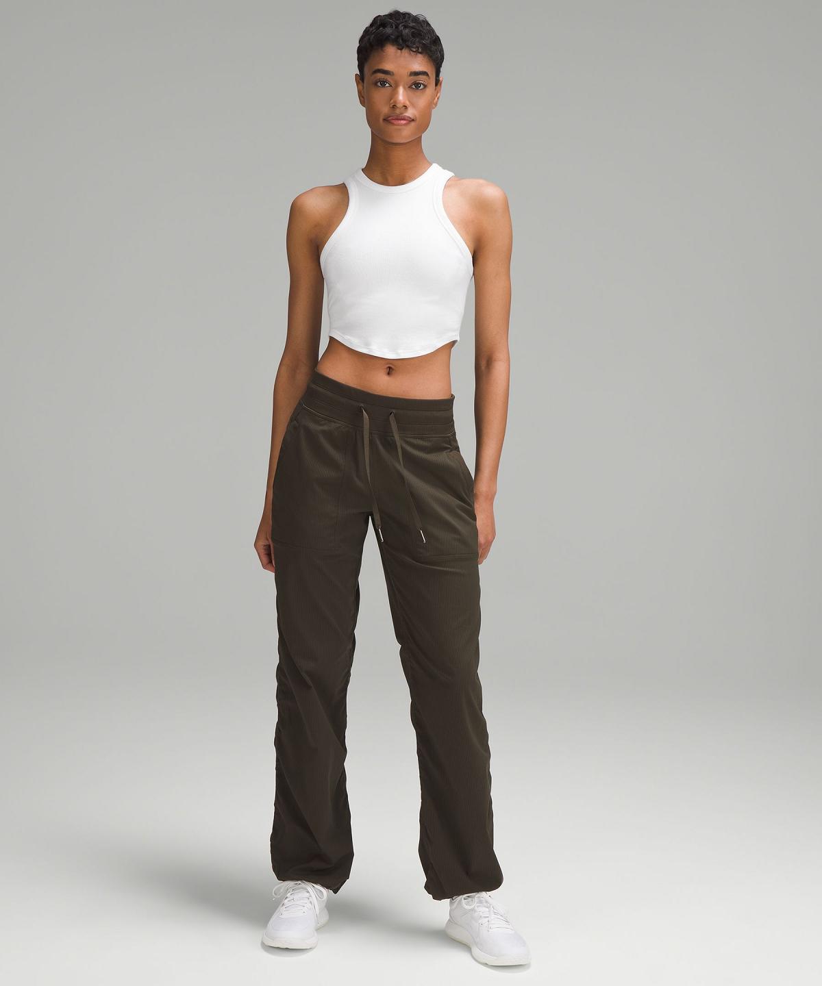 White Women Lululemon Hold Tight Cropped Shirts | AU_LuLu93856