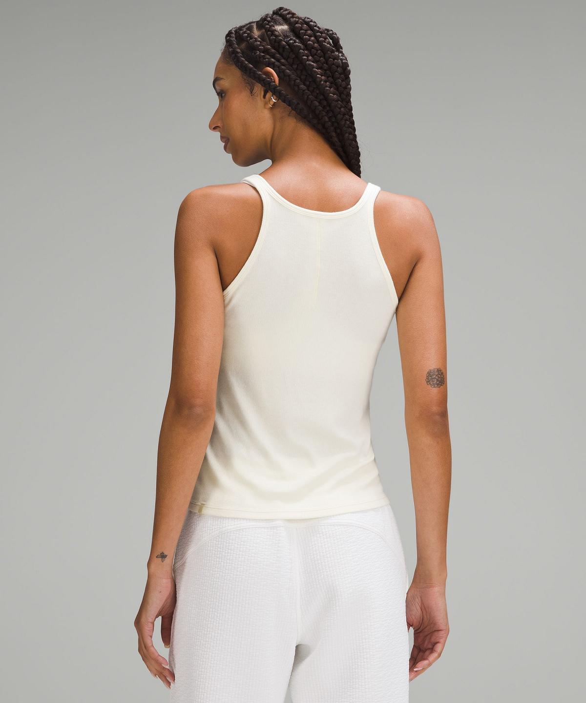 White Women Lululemon Hold Tight Thin Strap Racerback Shirts | AU_LuLu47065