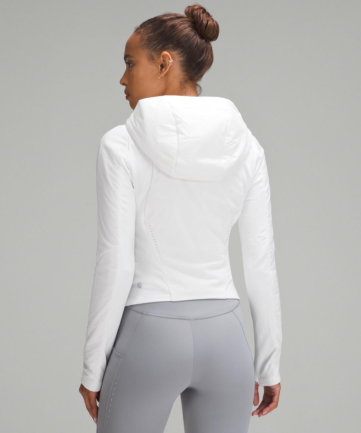 White Women Lululemon Push Your Pace Coats & Jackets | AU_LuLu28759