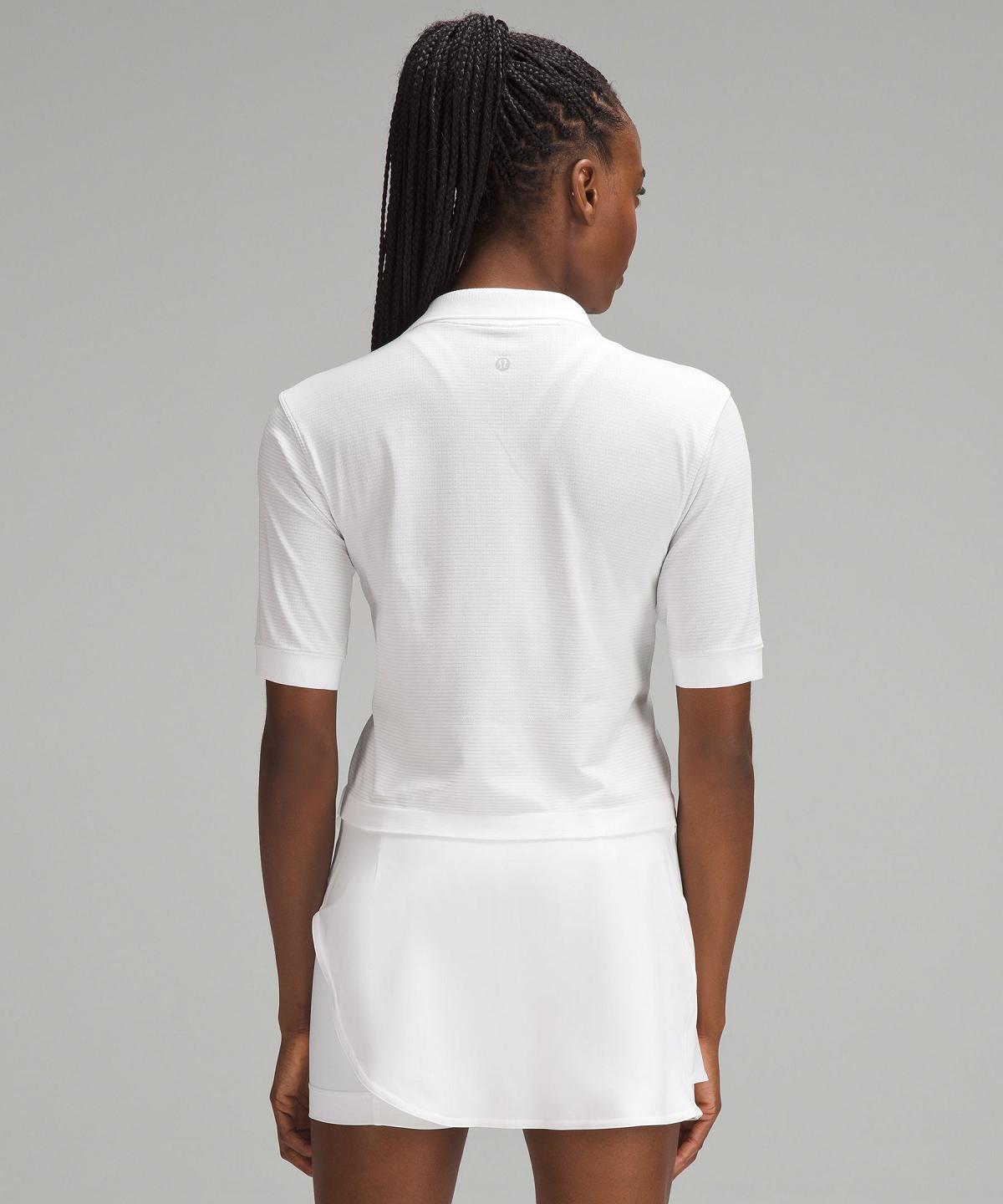 White Women Lululemon Swiftly Tech Relaxed-Fit Polo Shirts | AU_LuLu21548