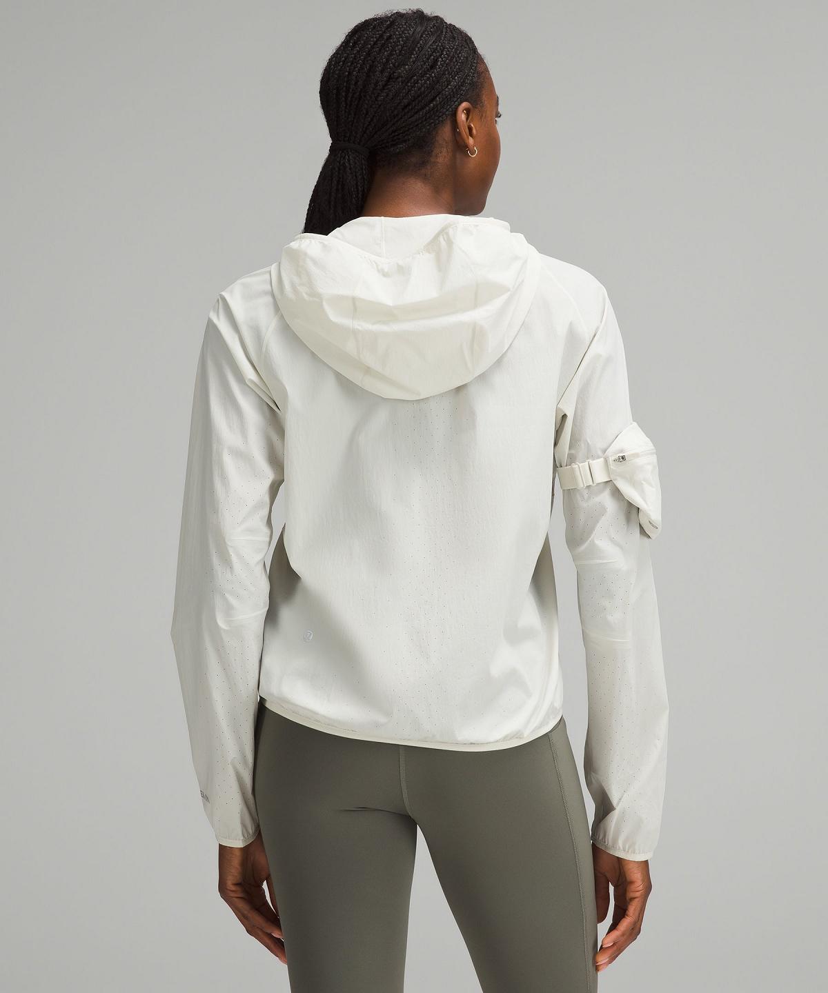 White Women Lululemon Ventilated Packable Trail Running Coats & Jackets | AU_LuLu56021