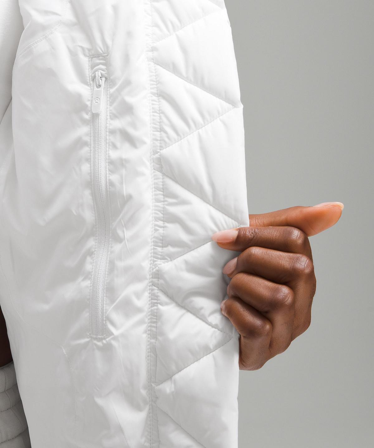 White Women Lululemon Wunder Puff Long Coats & Jackets | AU_LuLu80683