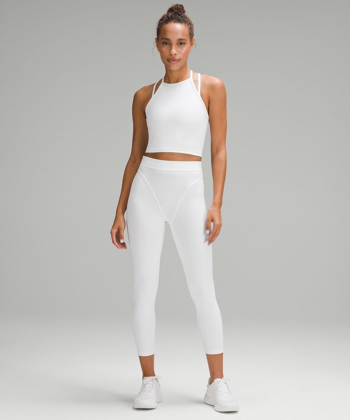 White Women Lululemon Wunder Train Aerobic High-Rise Tight 25" Leggings | AU_LuLu98212