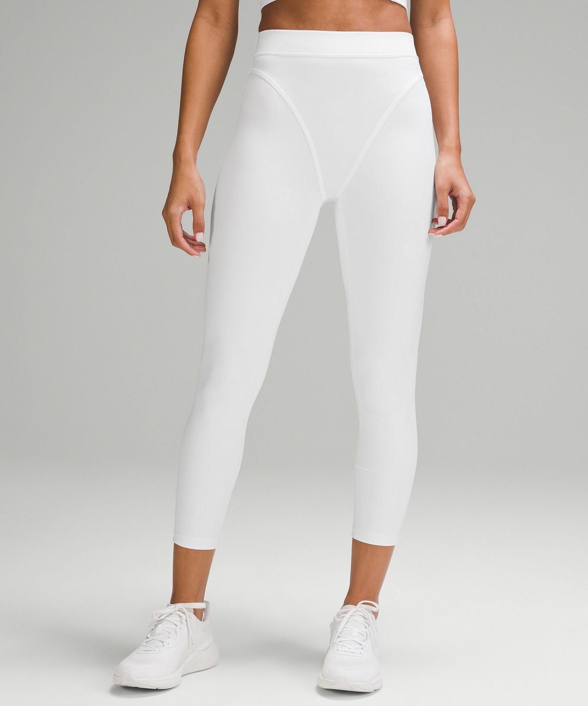 White Women Lululemon Wunder Train Aerobic High-Rise Tight 25" Leggings | AU_LuLu98212