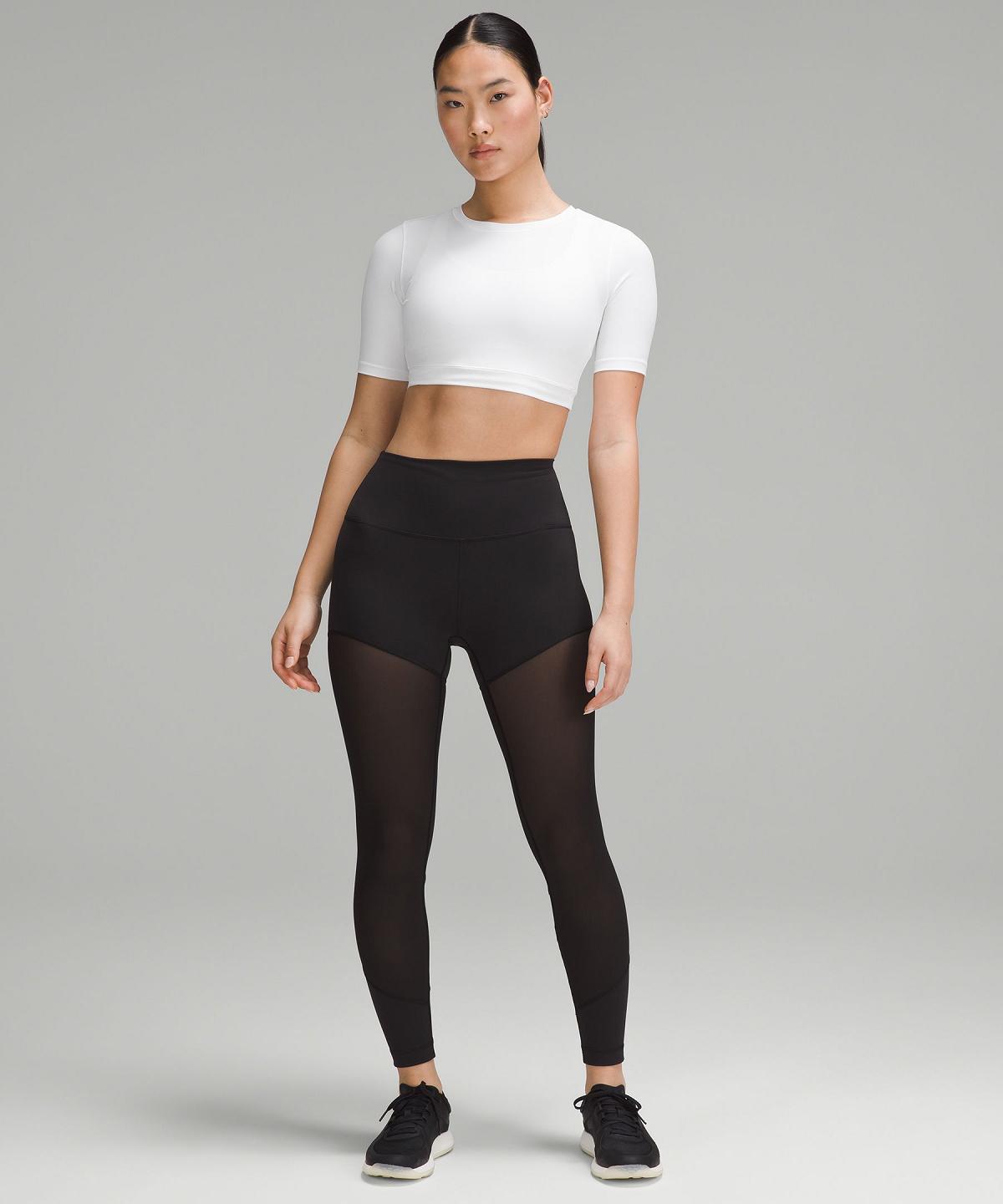 White Women Lululemon Wunder Train Super-Cropped T Shirts | AU_LuLu91892