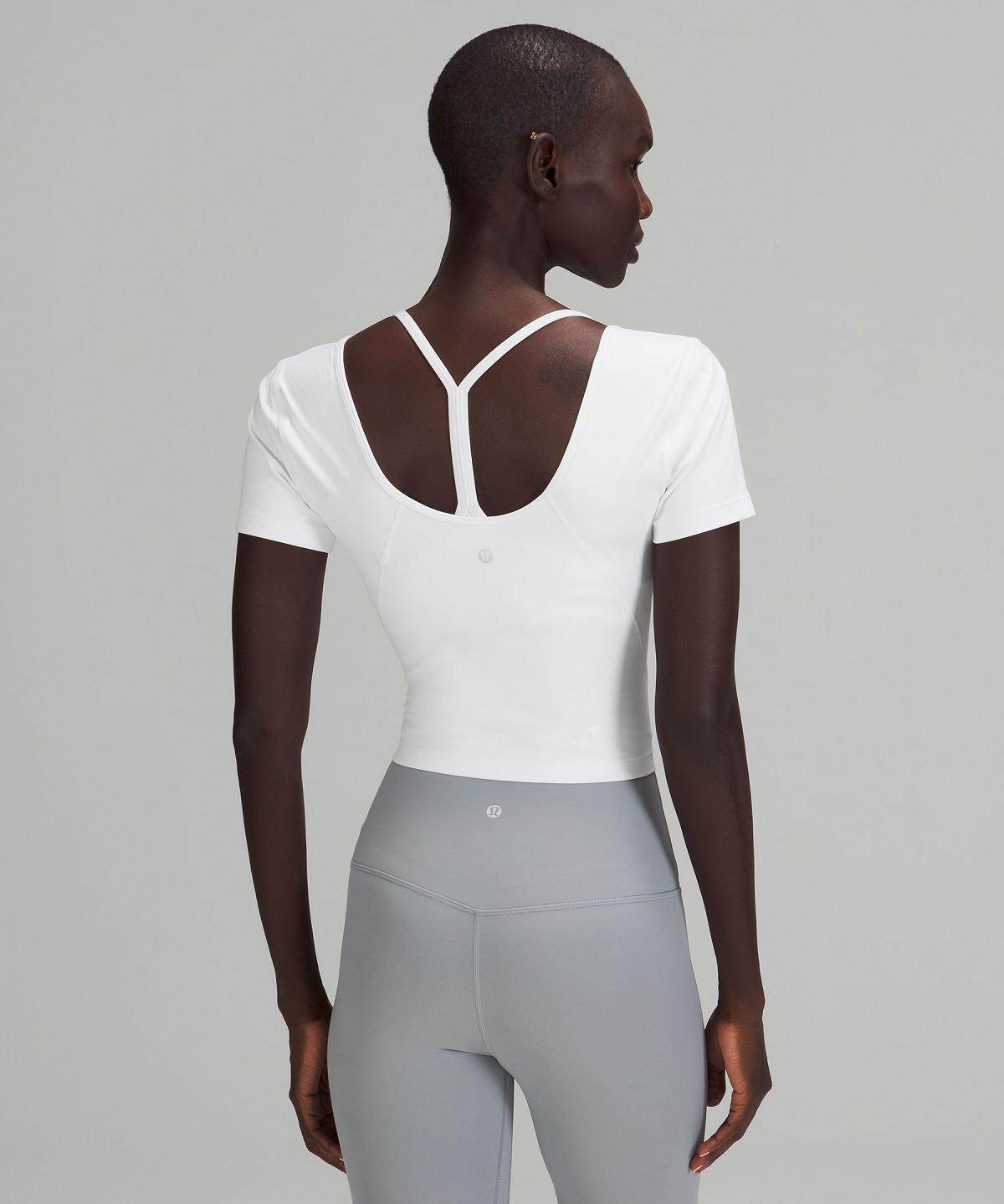 White Women Lululemon lululemon Align™ T Shirts | AU_LuLu40014