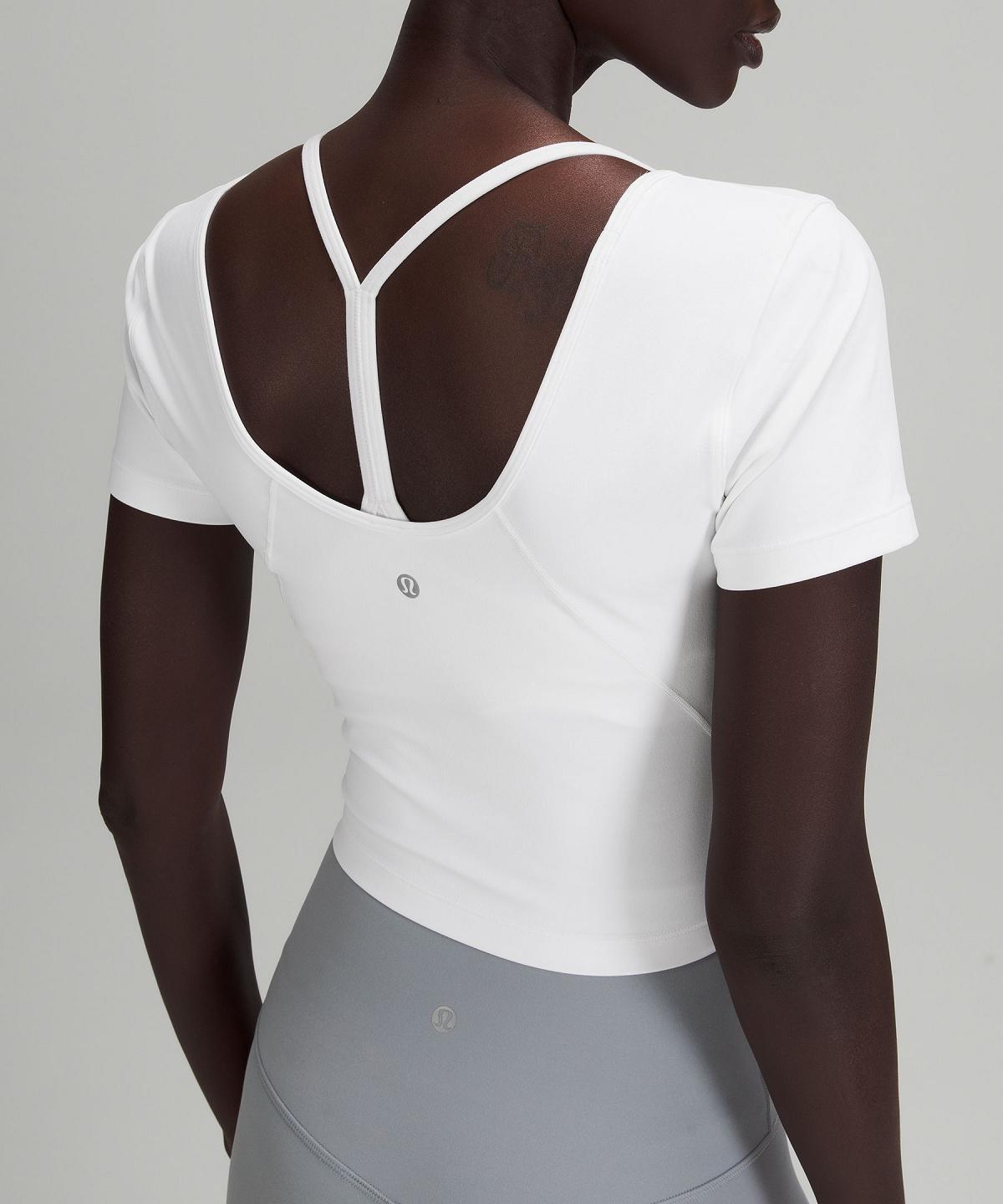 White Women Lululemon lululemon Align™ T Shirts | AU_LuLu40014