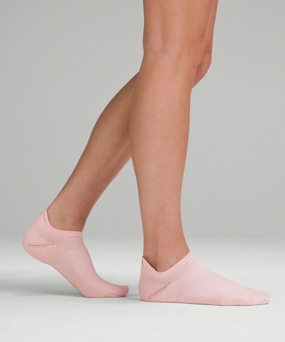 White / Blue / Pink Women Lululemon Power Stride Tab Socks | AU_LuLu21573